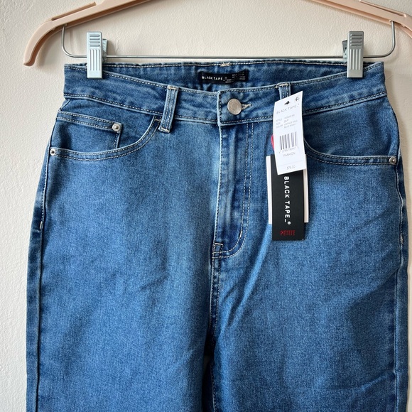 NWT Black Tape_ Blue Skinny Jeans Ankle-Length Tapered | size 29P - Picture 2 of 6